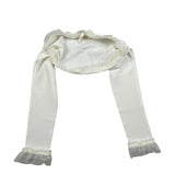 Monnalisa Coprispalle Tinta Unita con Tulle per Bambina 715800A1 PANNA MONNALISA 