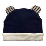 MARLU' cappello tinta unita con orecchie Blu per Neonato IC6573 BLU MARLU' 