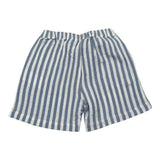 Petit Indi Bermuda Fantasia A Righe Bicolore per Bambino SS25BK7938 AZZURRO PETIT INDI 