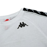 Kappa T-Shirt Girocollo tinta unita con Logo Bianco per Bambino 174934 BIANCO KAPPA 