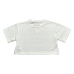 Vicolo T-Shirt Girocollo Tinta Unita con Brillantini per Neonata 3146MY00116 PANNA VICOLO 