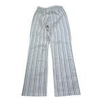 Mai'S Kids Pantalone Tinta Unita con Fantasia A Righe per Bambino 2504 BIANCO MAI'S KIDS 