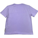 Just Cavalli T-Shirt Girocollo Tinta Unita con Stampa Logo per Bambino JGP26027TS LILLA JUST CAVALLI 