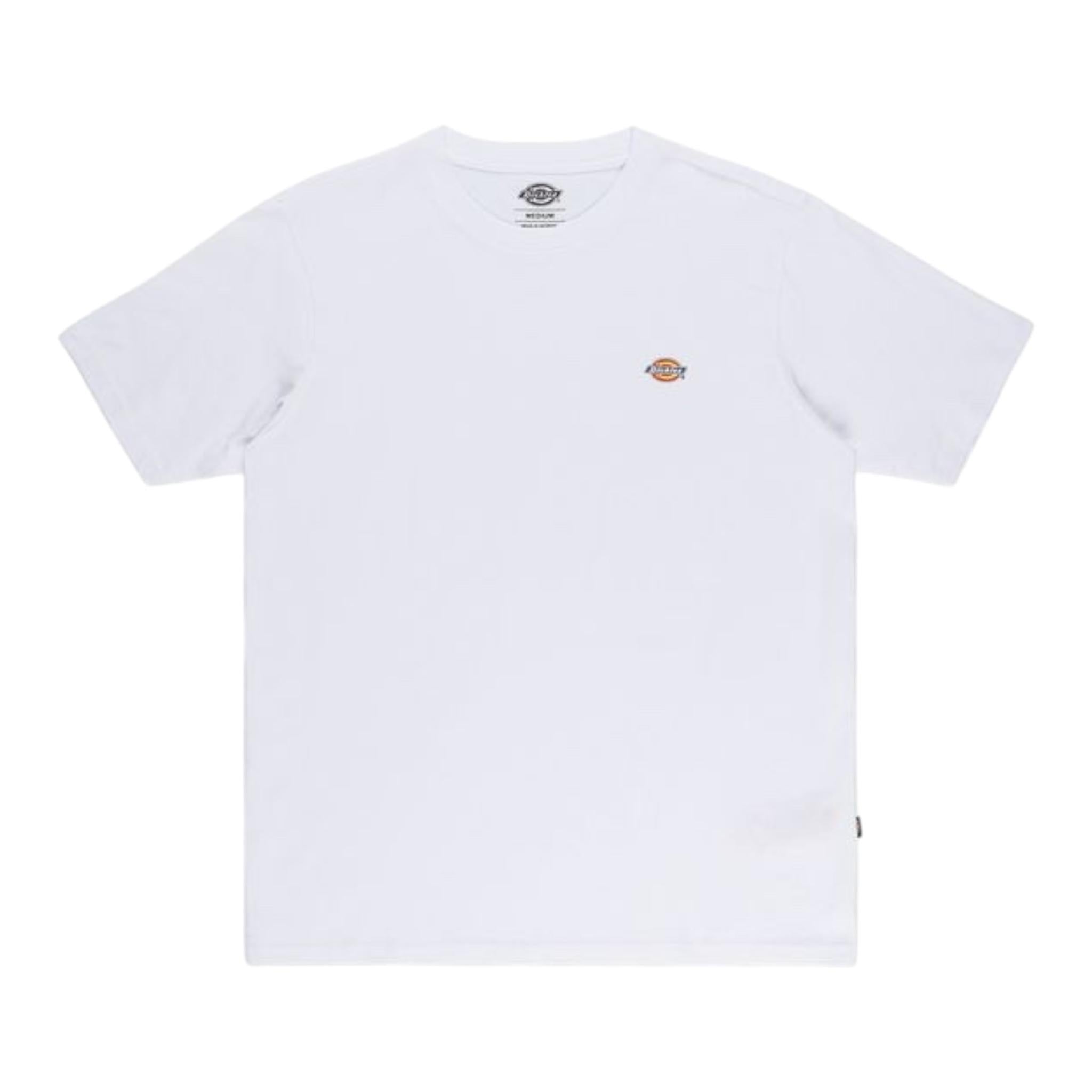 DICKIES t-shirt tinta unita girocollo con logo Bianco per Bambino 520043953500100 BIANCO DICKIES 