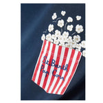 Saint Barth T-Shirt Girocollo Tinta Unita con Taschino per Bambino POPCORN BLU SAINT BARTH 