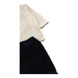 LA STUPENDERIA completo 2 pezzi camicia-bermuda Bianco per Neonato CCCT27 BIANCO LA STUPENDERIA 