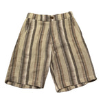 Manuel Ritz Bermuda Fantasia A Righe con Elastico In Vita per Bambino MR3052J BEIGE MANUEL RITZ 