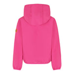 Save The Duck Giubbino Tinta Unita con Zip E Cappuccio per Bambina J30036XJ ROSA SAVE THE DUCK 