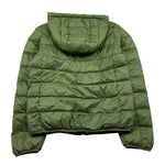 SUN68 giubbino tinta unita con logo e cappuccio Verde per Bambino R44301 VERDE SUN68 