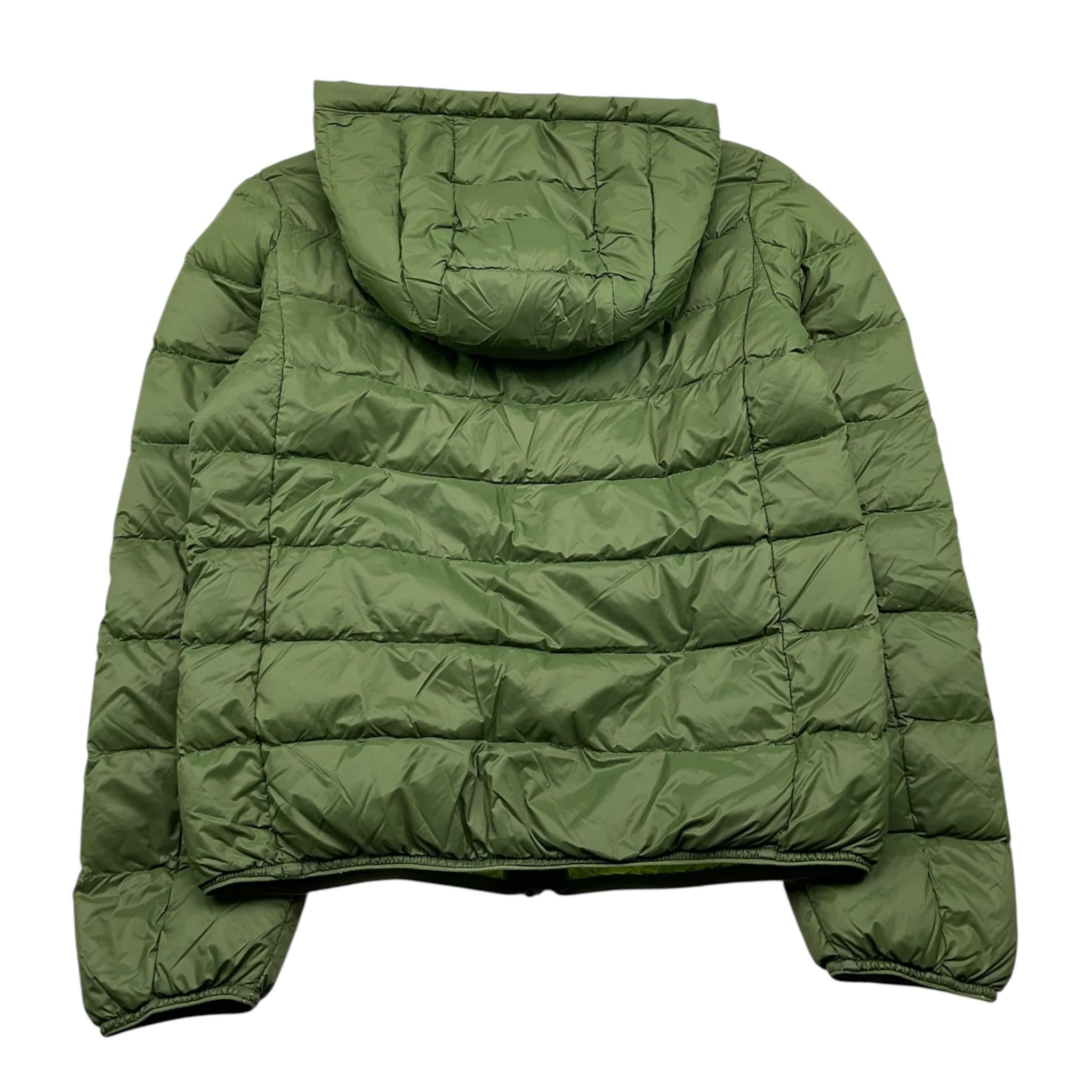 SUN68 giubbino tinta unita con logo e cappuccio Verde per Bambino R44301 VERDE SUN68 