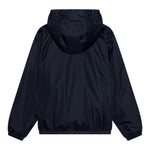 K-Way Giubbino Tinta Unita con Zip E Cappuccio per Bambino K81253WM BLU K-WAY 