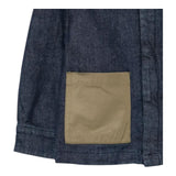 ASPESI giacca in denim tinta unita con bottoni Blu per Bambino F24046GMJ0046X BLU ASPESI 