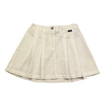 Aspesi Gonna Tinta Unita con Girovita Regolabile per Bambina S25014GN6058 BIANCO ASPESI 