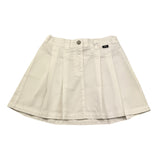 Aspesi Gonna Tinta Unita con Girovita Regolabile per Bambina S25014GN6058 BIANCO ASPESI 