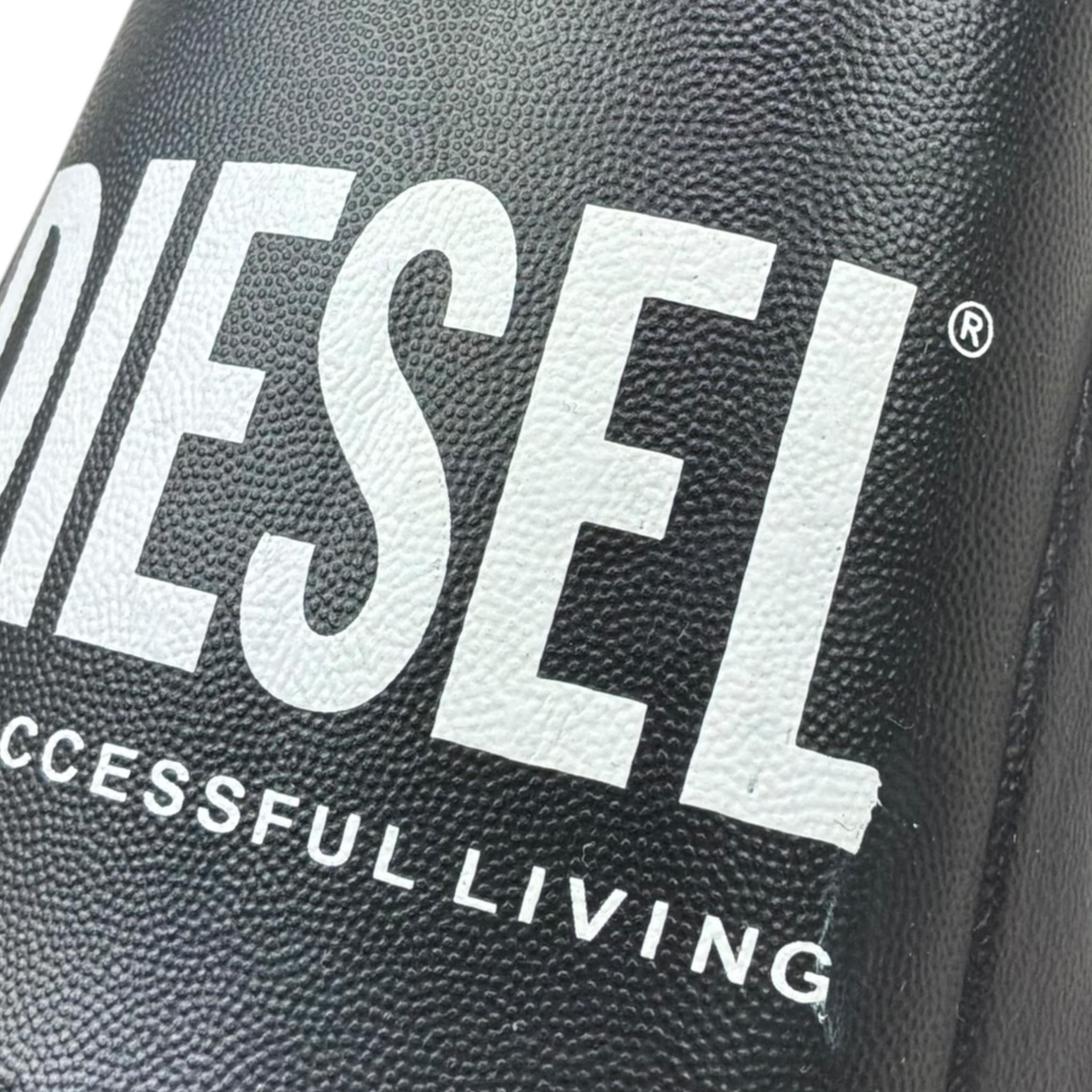 Diesel Ciabatta Tinta Unita con Logo per Bambino BC0536 NERO DIESEL 