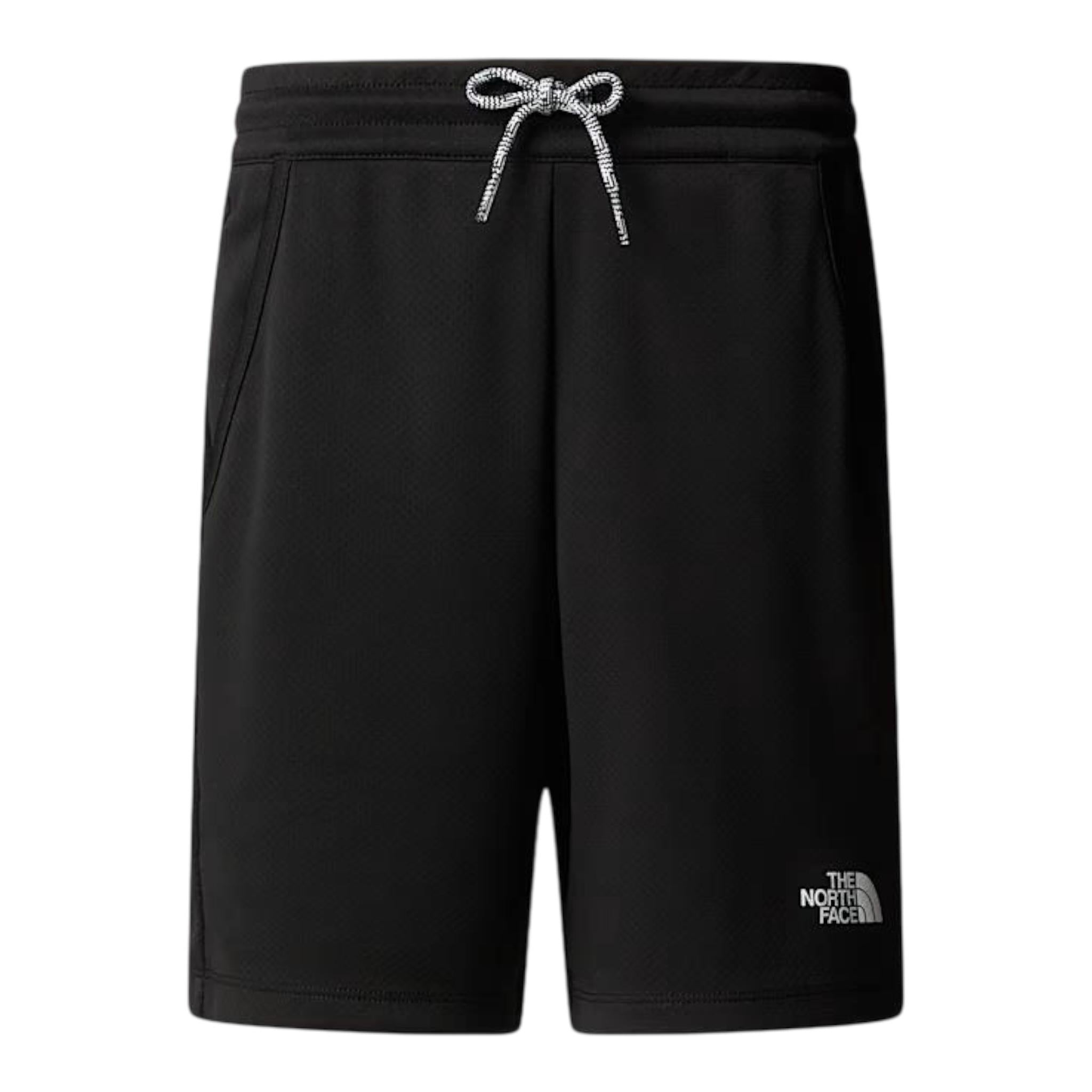 The North Face Bermuda con Elastico In Vita con Logo per Bambino NF0A86U4K3 NERO THE NORTH FACE 