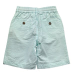 Saint Barth Bermuda Tinta Unita con Fantasia A Quadretti per Bambino 00865L BIANCO SAINT BARTH 