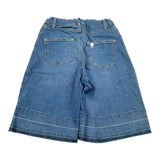 Liu Jo Short In Denim tinta unita con Girovita Regolabile Blu per Bambina GA5100 BLU LIU JO 