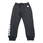 DSQUARED2 pantalone modello tuta tinta unita con stampa Nero per Bambino DQ0778 NERO DSQUARED2 