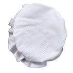 La Stupenderia Cappello Tinta Unita con Fantasia A Pois per Neonata TBCP84 ROSA LA STUPENDERIA 