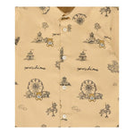 Moschino Camicia Tinta Unita con Stampa per Neonata MOC018 CAMMELLO MOSCHINO 