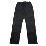 JOHN RICHMOND pantalone tinta unita con elastico in vita Nero per Bambino RBA24160PA NERO JOHN RICHMOND 