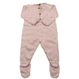 Wedoble Tutina Manica Lunga Tinta Unita per Neonata V2406346AA ROSA WEDOBLE 