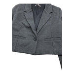 PLEASE giacca modello crop tinta unita Grigio per Bambina JB01172G66 GRIGIO PLEASE 