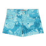 Iceberg Short Tinta Unita con Fantasia per Bambina SHICE5154J AZZURRO ICEBERG 