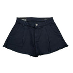 Dondup Short Tinta Unita con Girovita Regolabile per Bambina DFBE107 BLU DONDUP 