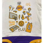 NBA set body-babbucce-cappello tinta unita Bianco per Neonato 1761188 BIANCO NBA 