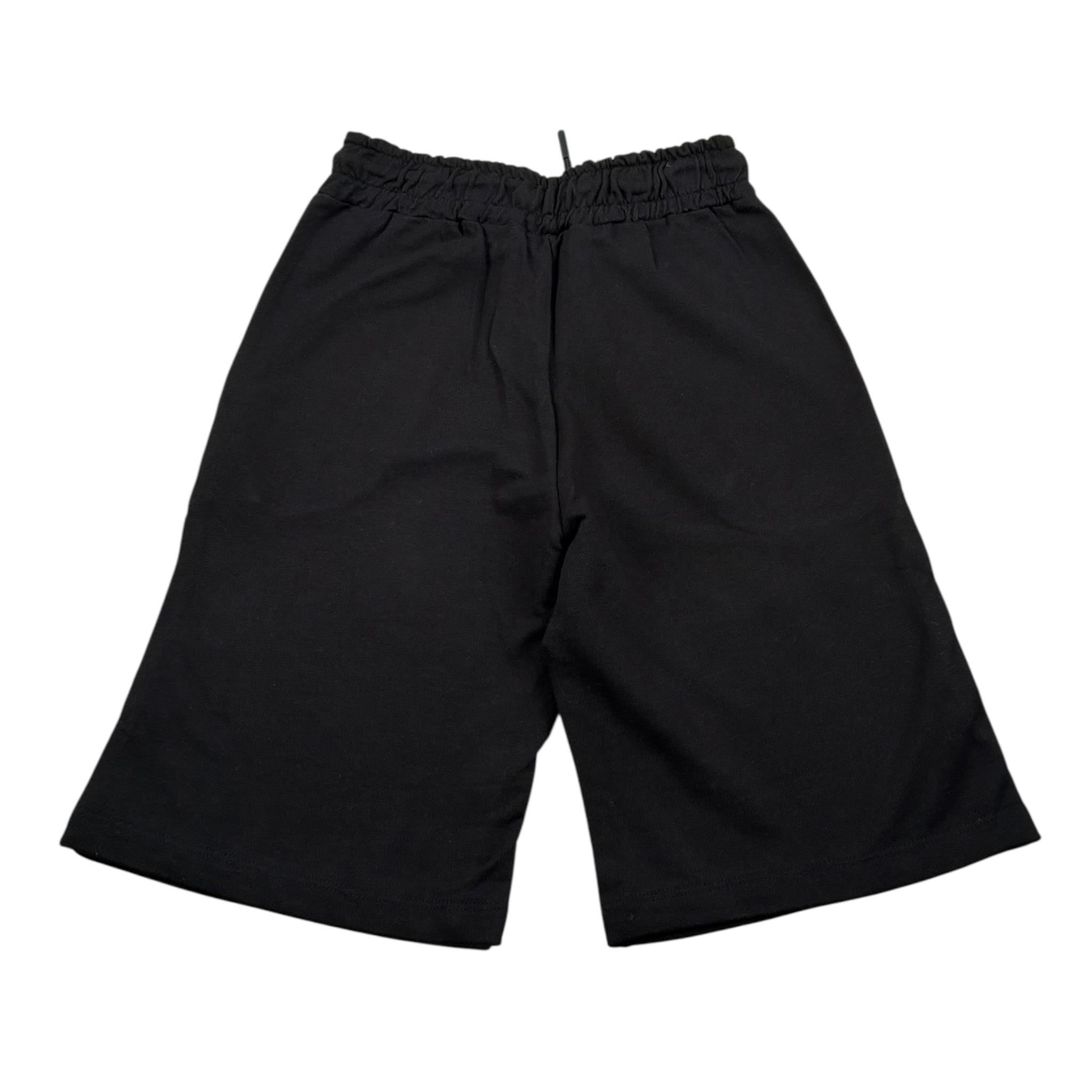 Everlast Bermuda tinta unita con Stampe Nero per Bambino BRME NERO EVERLAST 