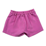 M+E' Short Tinta Unita con Elastico In Vita per Bambina UE1743J ROSA M+E' 