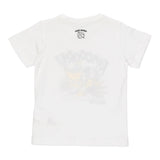 I Do T-Shirt Girocollo Tinta Unita con Stampa per Neonato 4B459N BIANCO I DO 