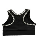 Michael Kors Top Tinta Unita con Contrasti per Bambina R30323 NERO MICHAEL KORS 