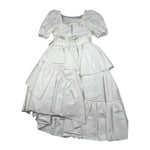 Raffaella Completo 2 Pezzi Camicia-Gonna per Bambina OTRANTO14 BIANCO RAFFAELLA 