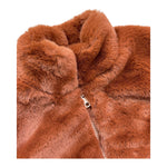 PETIT INDI pelliccia tinta unita Marrone per Bambina AW24BK4431 MARRONE PETIT INDI 