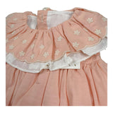 Valentina Bebes Set Abito-Coulotte Tinta Unita per Bambina LOVE9J PESCA VALENTINA BEBES 