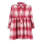 IL GUFO abito modello camicia bicolore con fantasia Bianco/fuxia per Bambina A24VL593W3069 BIANCO/FUXIA IL GUFO 