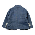 Manuel & Frank Giacca Tinta Unita con Bottoni per Neonato MF6111 BLU MANUEL & FRANK 