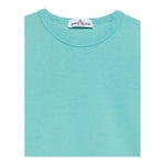 Stone Island Felpa Chiusa Girocollo Tinta Unita per Neonato K1S166100011 AZZURRO STONE ISLAND 