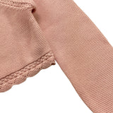 Barcellino Coprispalle Tinta Unita In Filo per Bambina 101315 ROSA BARCELLINO 