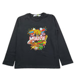 MOUSSE shirt girocollo tinta unita con stampa marvel Nero per Bambino HKTL371BX NERO MOUSSE 