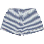 Max&Co. Short Tinta Unita con Fantasia A Righe per Bambina MX0121X BIANCO/BLU MAX&Co. 