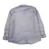 Bikkembergs Camicia Tinta Unita con Logo per Bambino BK2227 AZZURRO BiKKEMBERGS 