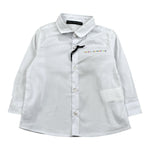 Daniele Alessandrini Camicia Manica Lunga Tinta Unita per Neonato 1295C00023 BIANCO DANIELE ALESSANDRINI 