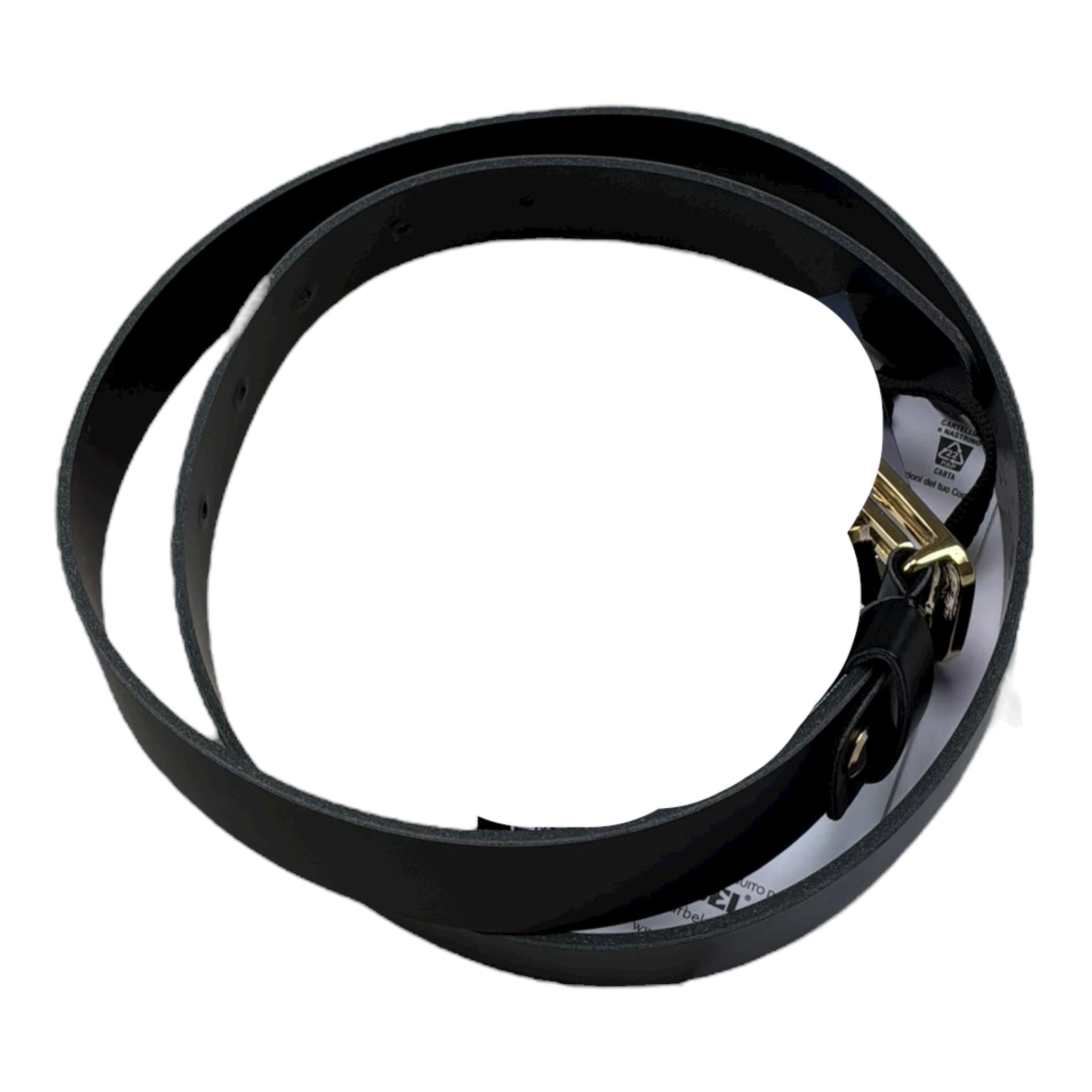 Gaelle Cintura Tinta Unita con Logo per Bambina 2745AB00440 NERO GAELLE 