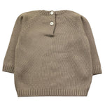 LITTLE BEAR maglia girocollo tinta unita Beige per Neonato 5140N BEIGE LITTLE BEAR 