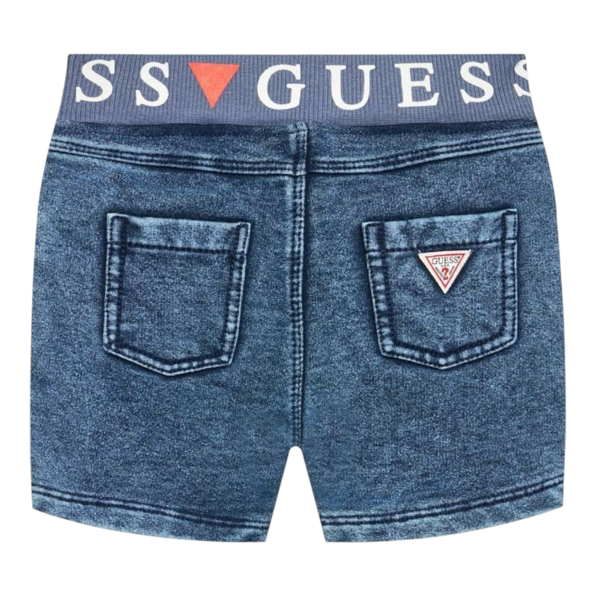 Guess Completo 2 Pezzi T-Shirt-Bermuda per Neonato I2GG01K8HM3 ROSSO GUESS 