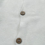 Le Coconne Cardigan Tinta Unita con Bottoni In Contrasto per Neonato LCN1592 BIANCO LE COCONNE 